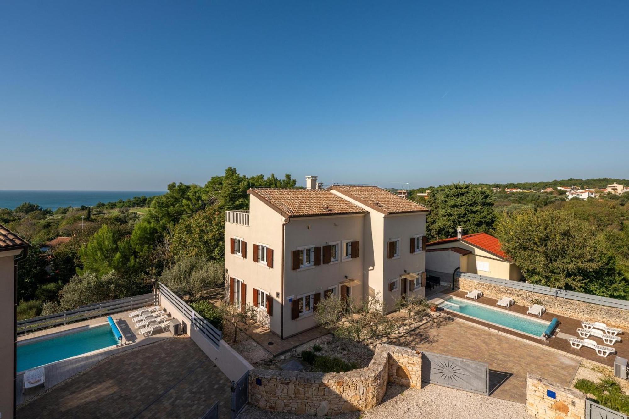 6-Bedroom Villa Chiara With Sea View Премантура Экстерьер фото